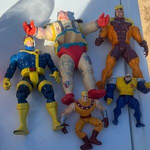 Superhero Action Figure Set - Multicolor